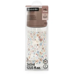 Suavinex Biberon Tetine Sxpro L Wonderland Liberty Marron 360 ml