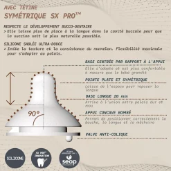 Suavinex Biberon Tetine Sxpro L Wonderland Liberty Marron 360 ml