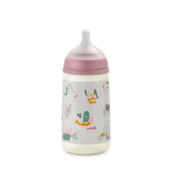 Suavinex                    Biberon tetine walk in the park    Rose             270 ml