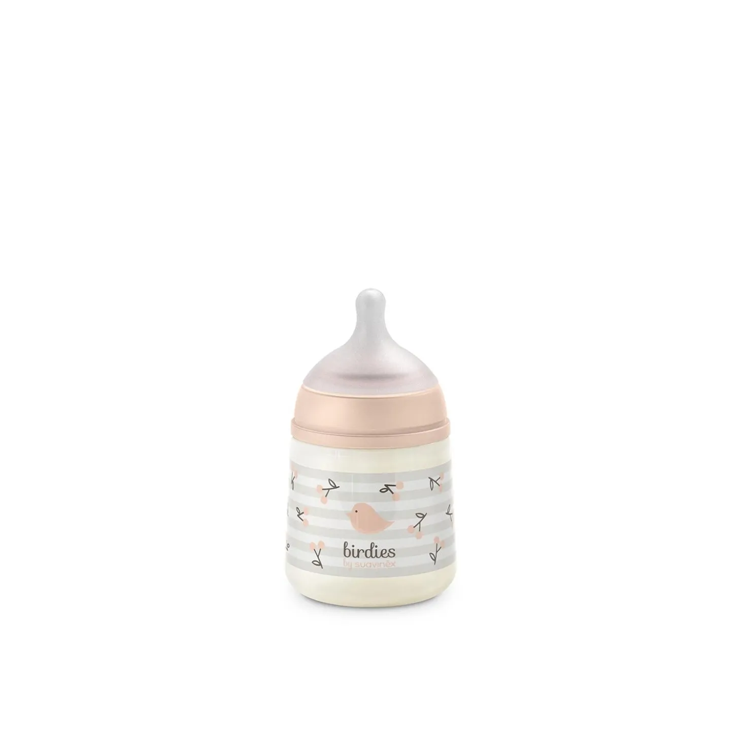 Suavinex Biberon Tétine Sxpro S Birdies Rose 150 ml