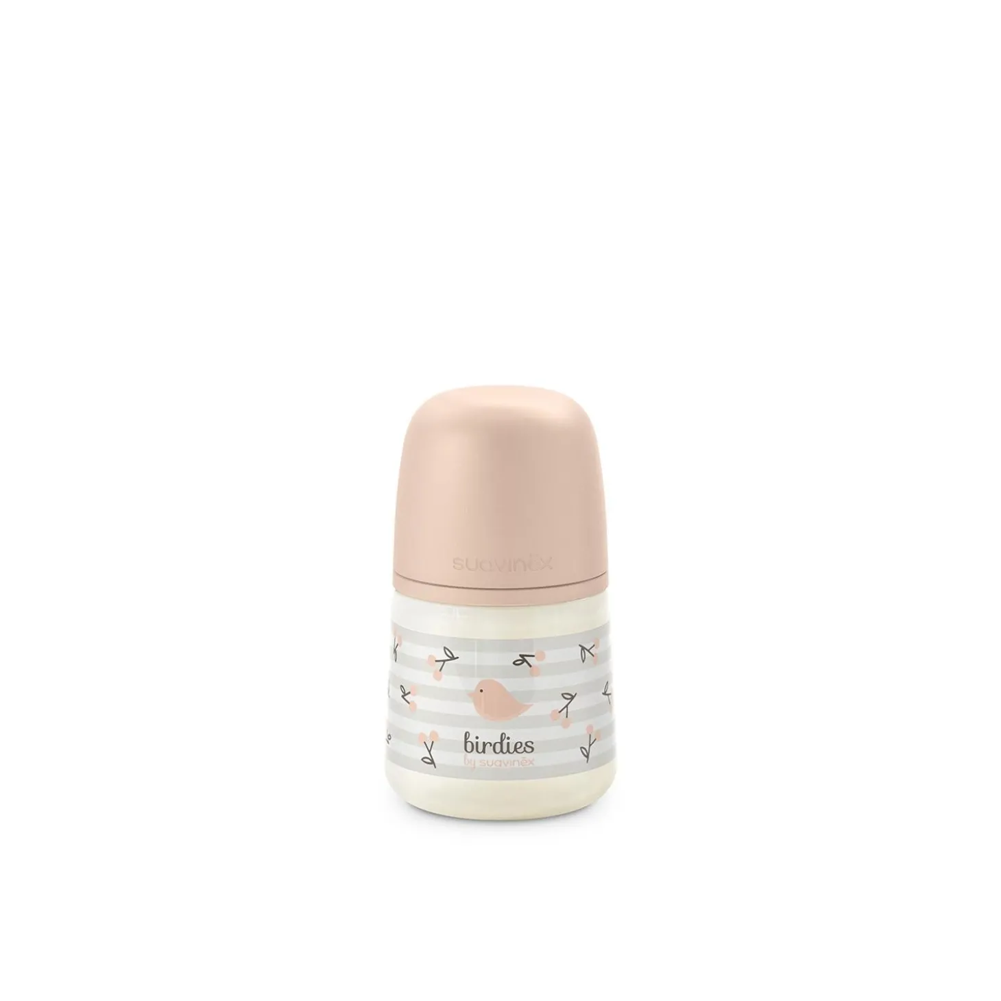 Suavinex Biberon Tétine Sxpro S Birdies Rose 150 ml