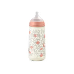 Suavinex                    Biberon Tétine Sxpro L Birdies    Rose            360 ml