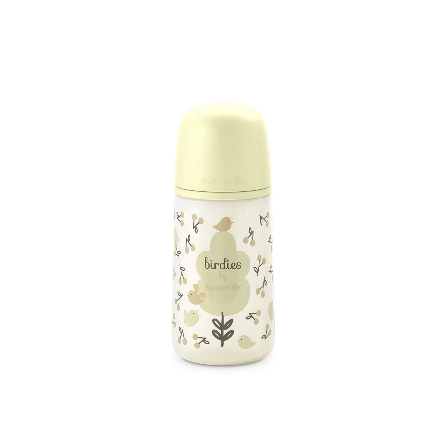Suavinex Biberon Tétine Sxpro M Birdies Beige 270 ml