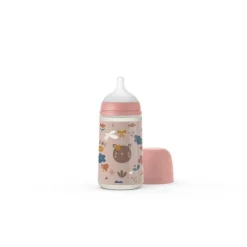 Suavinex Biberon tétine symetrique SX PRO Into the forest Rose Poudré 270 ml