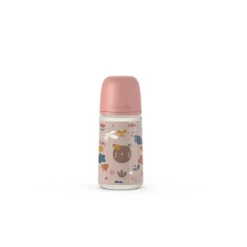 Suavinex                    Biberon tétine symetrique SX PRO Into the forest    Rose Poudré            270 ml