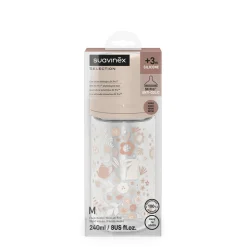 Suavinex                    Biberon Verre Tetine Sxpro    Wond Rose            240 ml