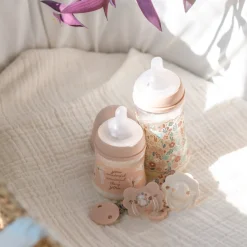 Suavinex                    Coffret biberon Welcome Baby Set Wonderland    Beige