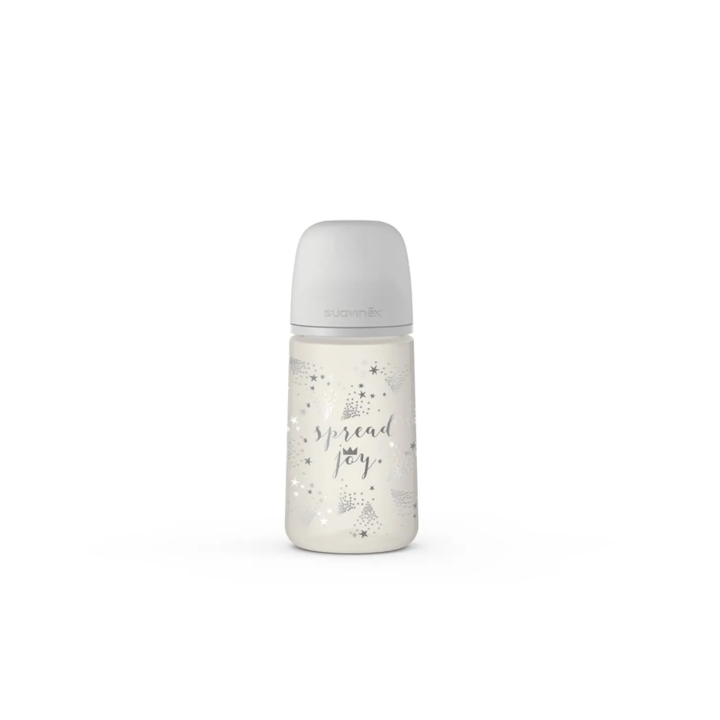 Suavinex Coffret cadeau spread joy argenté 270 ml