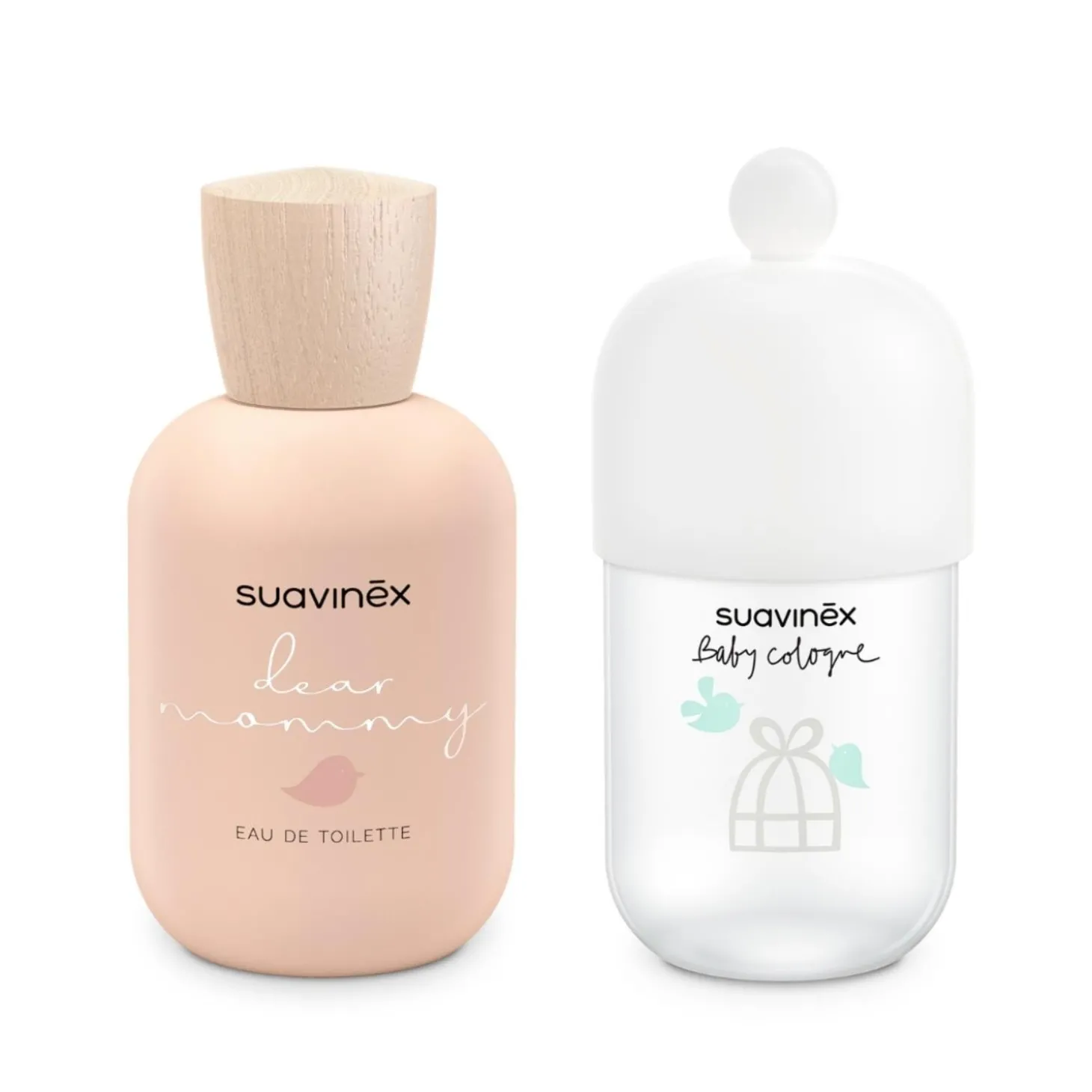 Suavinex Coffret eau de cologne Maman + baby cologne Rose