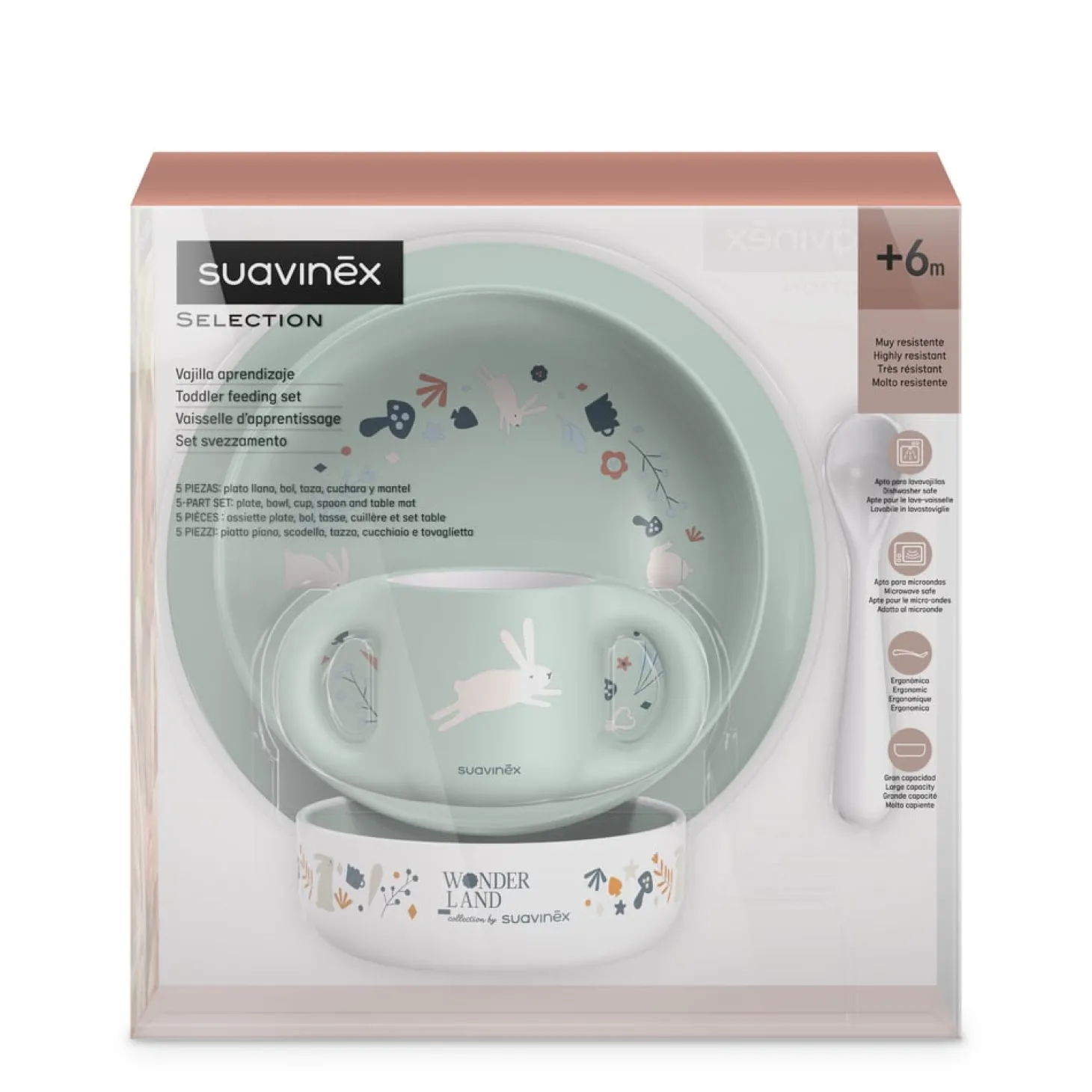Suavinex Coffret repas Hygge Baby Vert 6 mois+