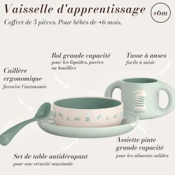 Suavinex Coffret repas Hygge Baby Vert 6 mois+