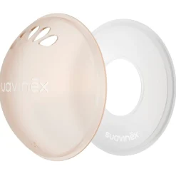 Suavinex 2 coupelles recueille lait + 2 coupelles protectrices