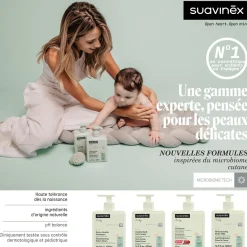 Suavinex Gel Creme Bain Doux Blanc 500 ml