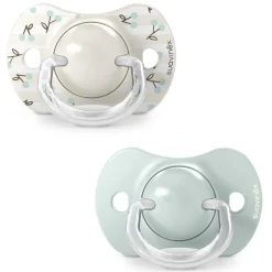 Suavinex                    Lot de 2 Sucettes Symetriques Sxpro Birdies    Vert