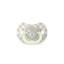 Suavinex                    Lot de 2 Sucettes Symetriques Sxpro Wild&Free    Gris            6-18 mois