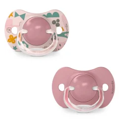 Suavinex                    Lot de 2 sucettes symetriques walk in the park    Nude
