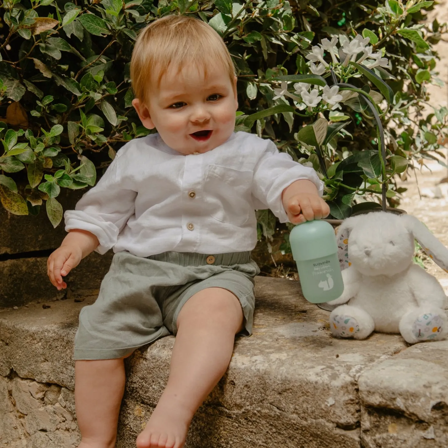 Suavinex Pack Peluche Memories Liberty Blanc