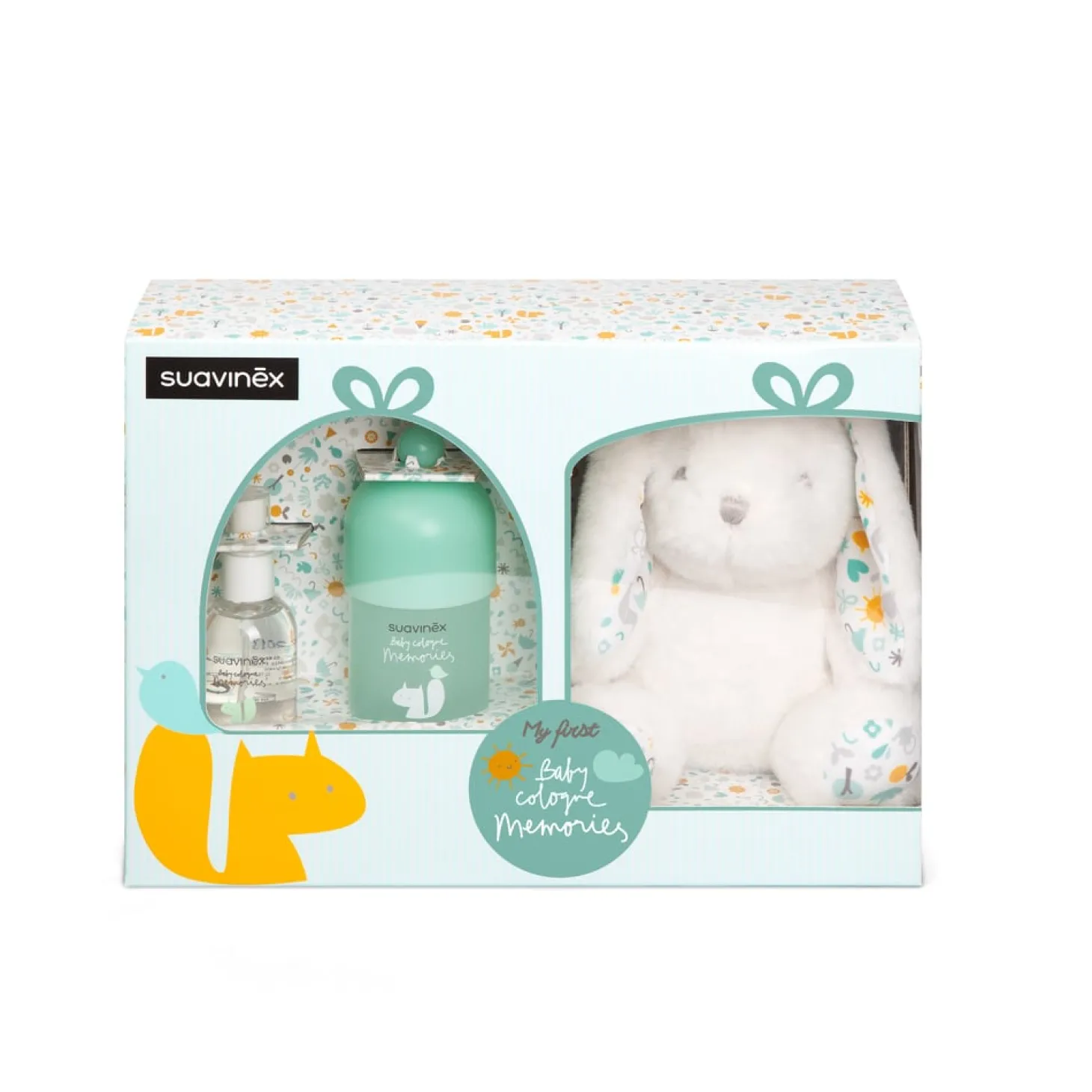 Suavinex Pack Peluche Memories Liberty Blanc