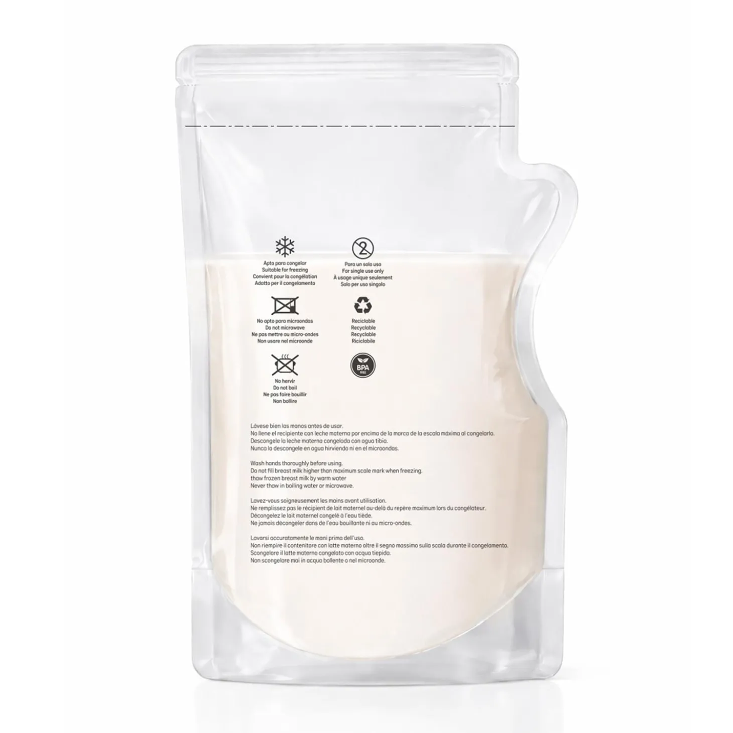 Suavinex 25 sachets de stockage lait maternel