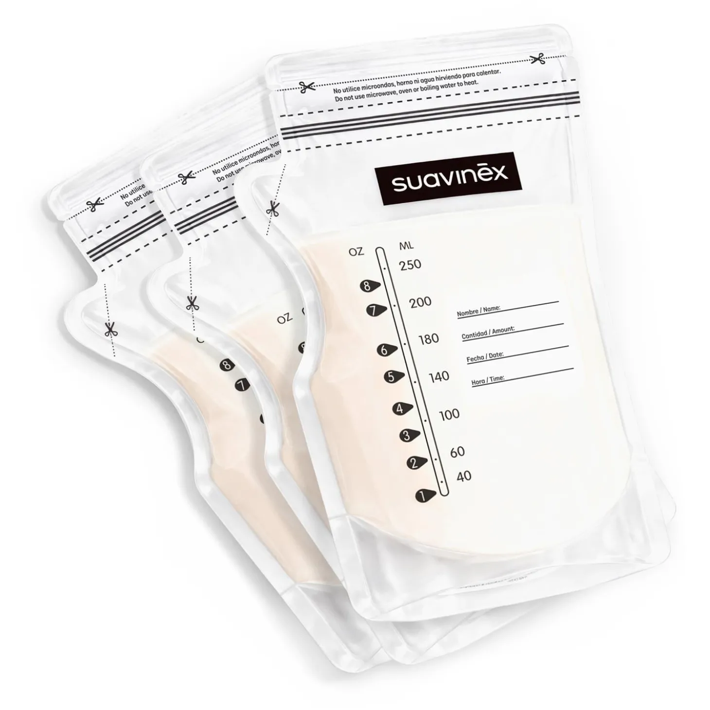 Suavinex 25 sachets de stockage lait maternel