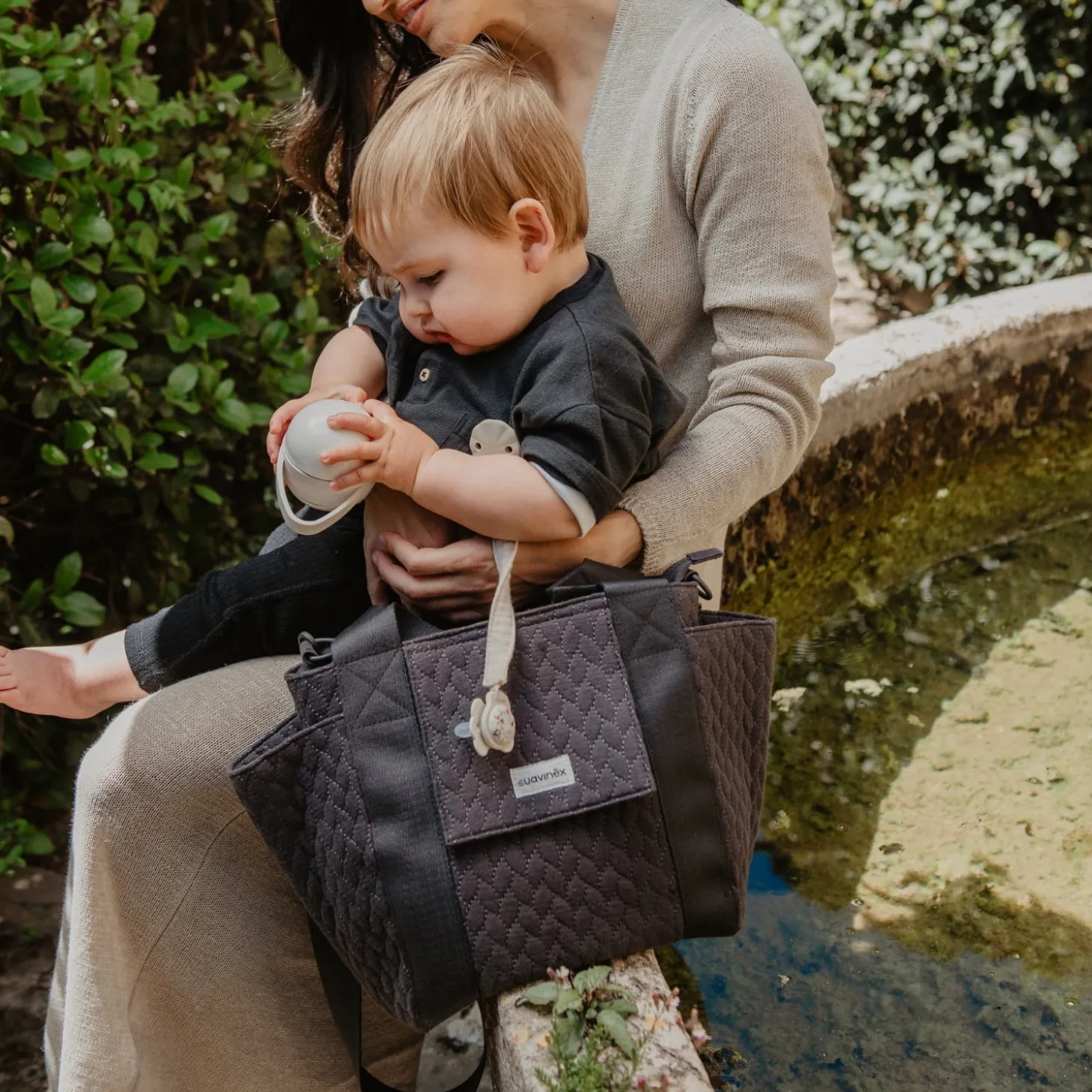 Suavinex Sac à Langer Wonderland Gris