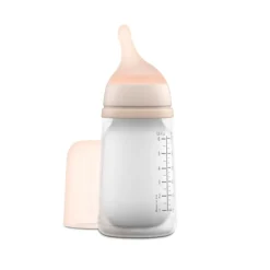 Suavinex                    Set biberon Zero.Zero avec sucette    180 ml