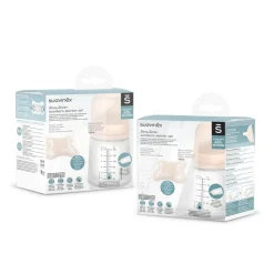 Suavinex                    Set biberon Zero.Zero avec sucette    180 ml