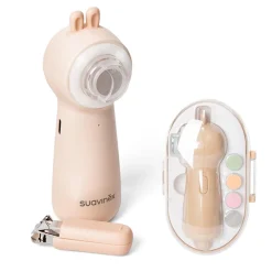 Suavinex Set Lime Électrique + Coupe-Ongles Beige
