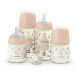 Suavinex                    Set Nouveau-Ne Birdies    Rose