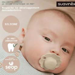 Suavinex Sucette reversible wonder Vert 6-18 mois