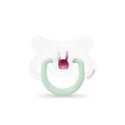 Suavinex                    2 sucettes Night & Day réversible    Lapin rose            2- 4 mois