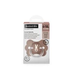 Suavinex                    Sucette Symetrique Sxpro Wonderland    Brun            6-18 mois