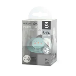 Suavinex Sucette symétrique Bonhomia Sxpro Vert 6-18 mois