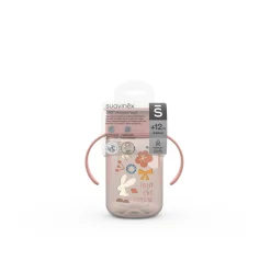Suavinex Tasse 360° Into the Forest Rose 340ml 12 mois+