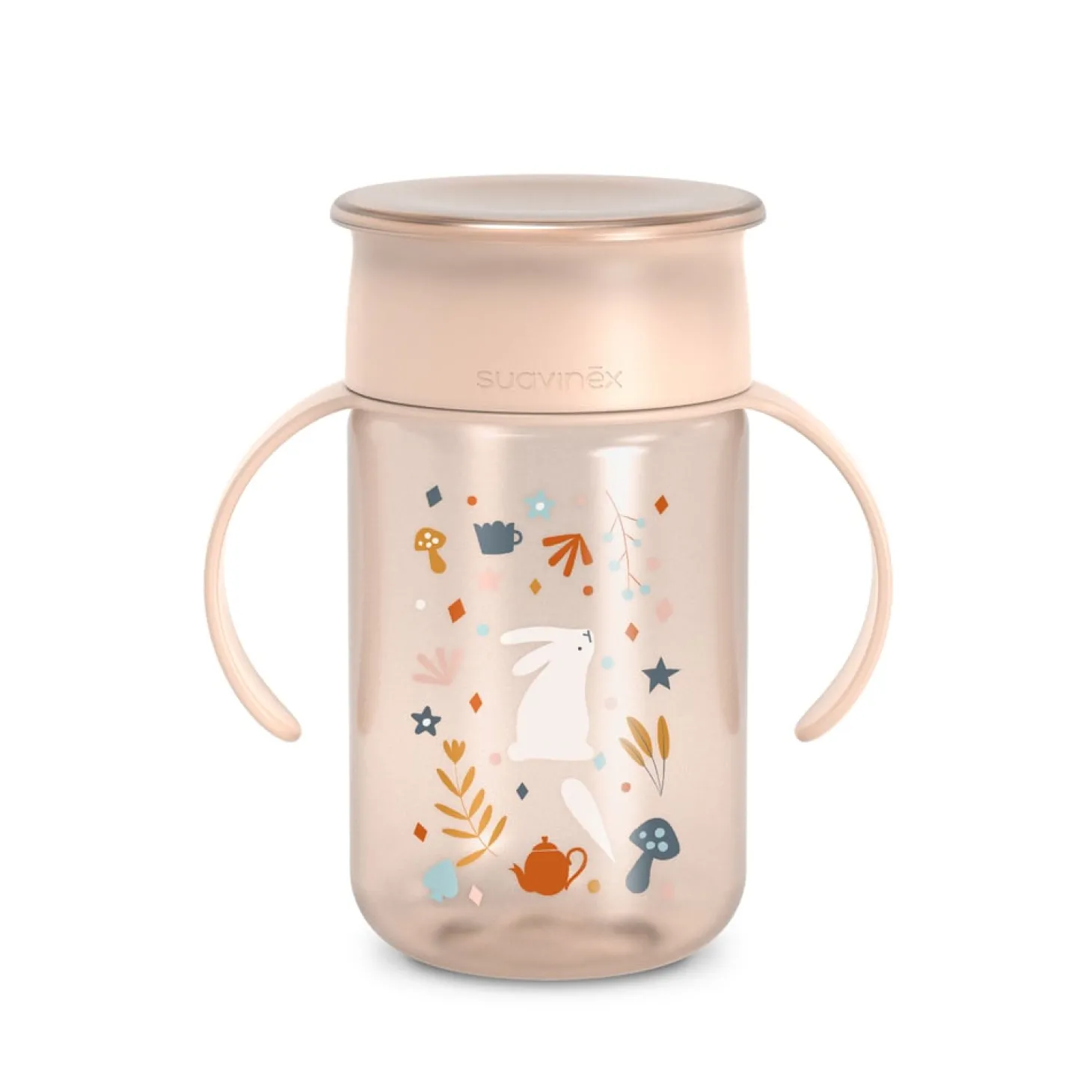 Suavinex Tasse 360° Wond Rose 340 ml