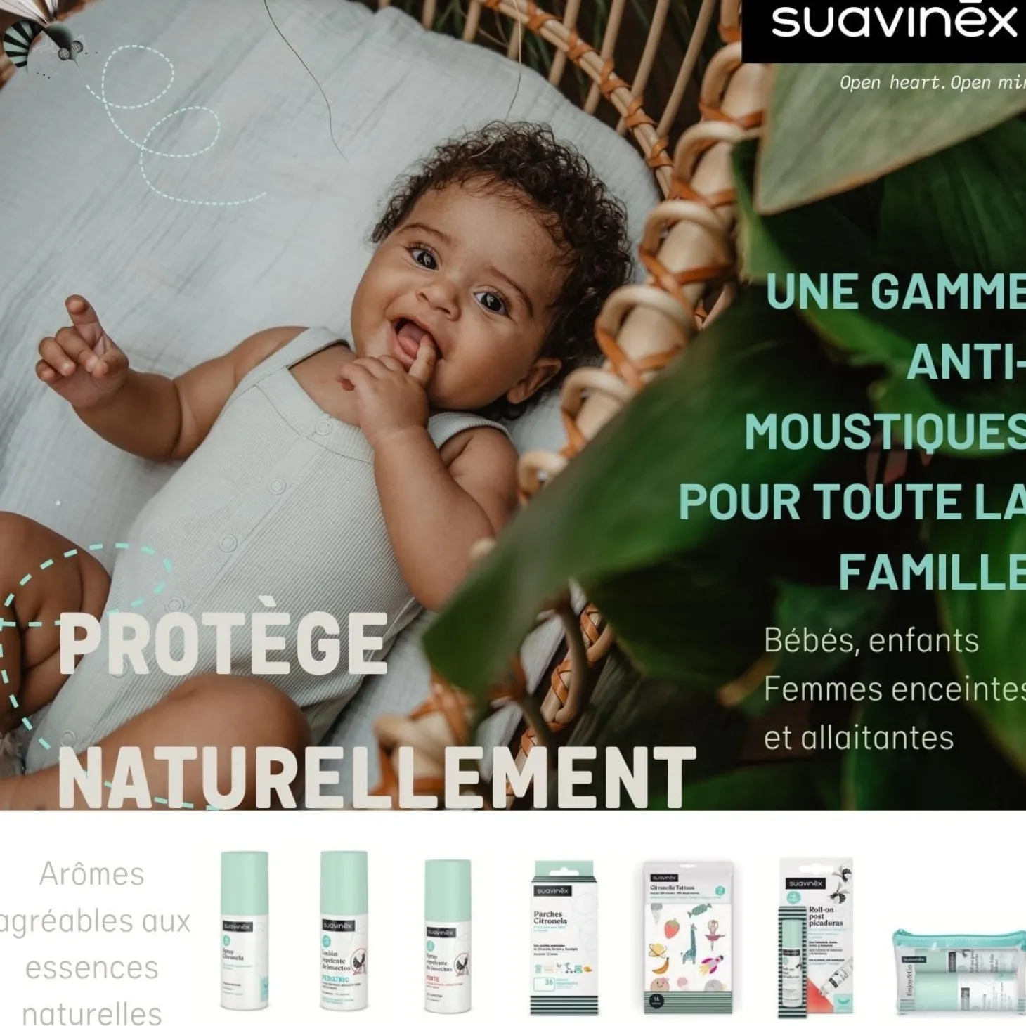 Suavinex Tattoos à la citronnelle Multicolore