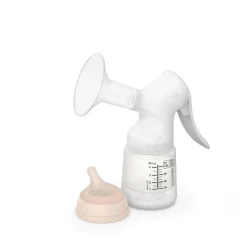 Suavinex Tire-lait manuel avec biberon Zero Zero Blanc 120 ml