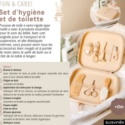 Suavinex Trousse de Soin et de Toilette 8 Accessoires Wonderland Beige
