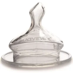 Suavinex                    2 tétines physio debit moyen silicone 0-6m