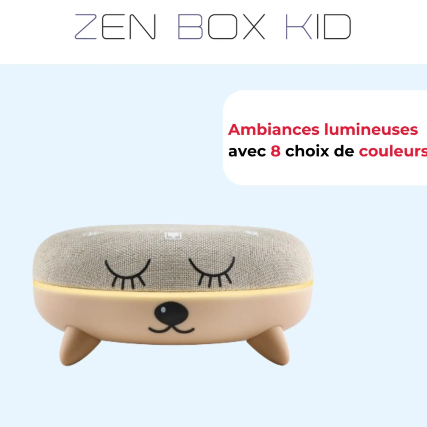 Terraillon Veilleuse Zen box kid Beige