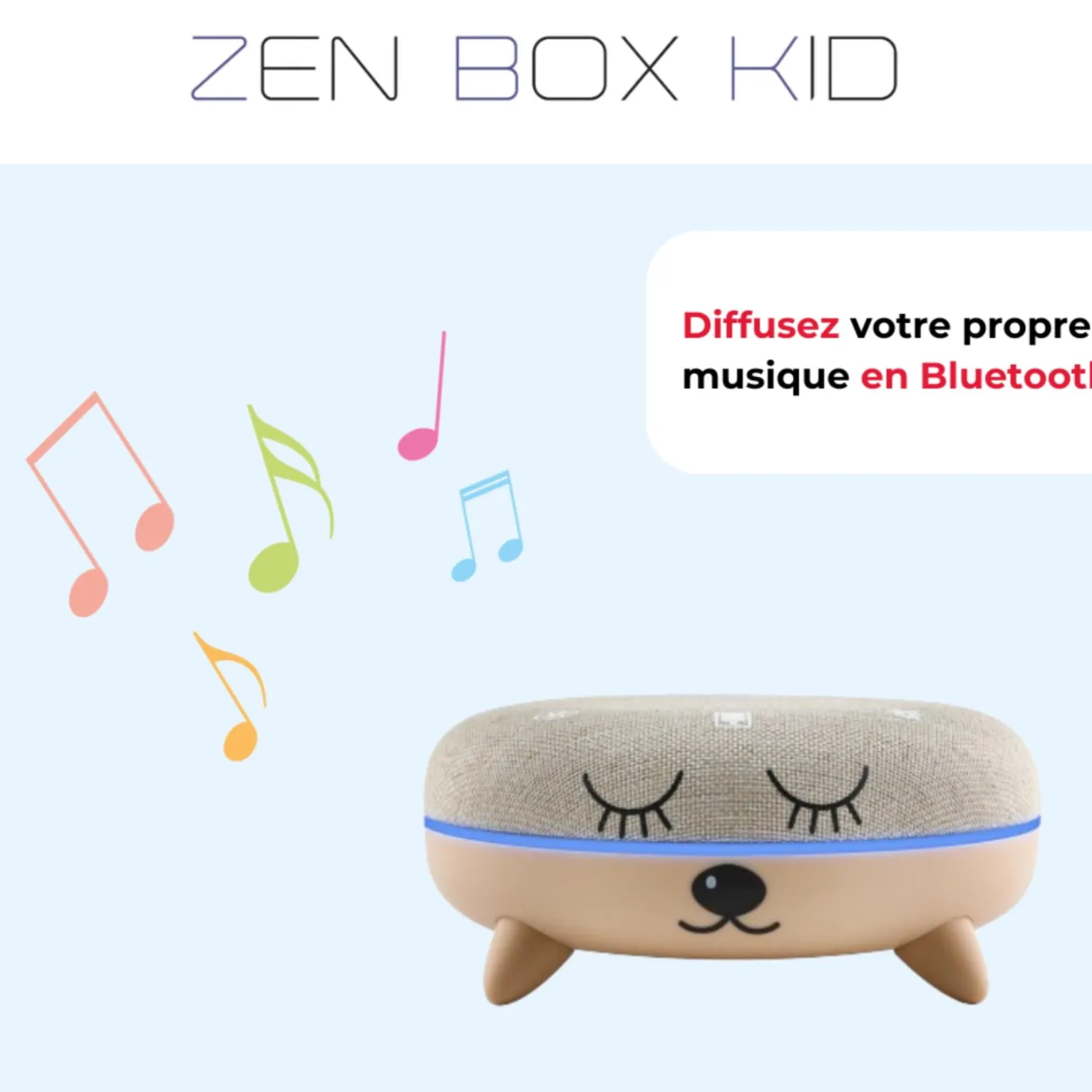 Terraillon Veilleuse Zen box kid Beige