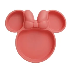 Thermobaby Assiette Compartimentée Tête Minnie Rose