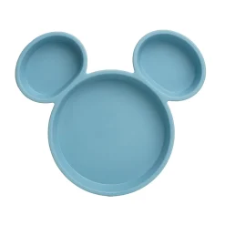 Thermobaby Assiette Compartimentée Tête Mickey Bleu