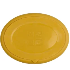 Thermobaby Assiette compatimentée silicone Jaune Miel
