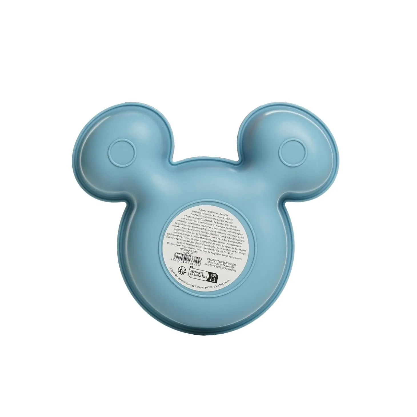 Thermobaby Bol Tête Mickey Bleu