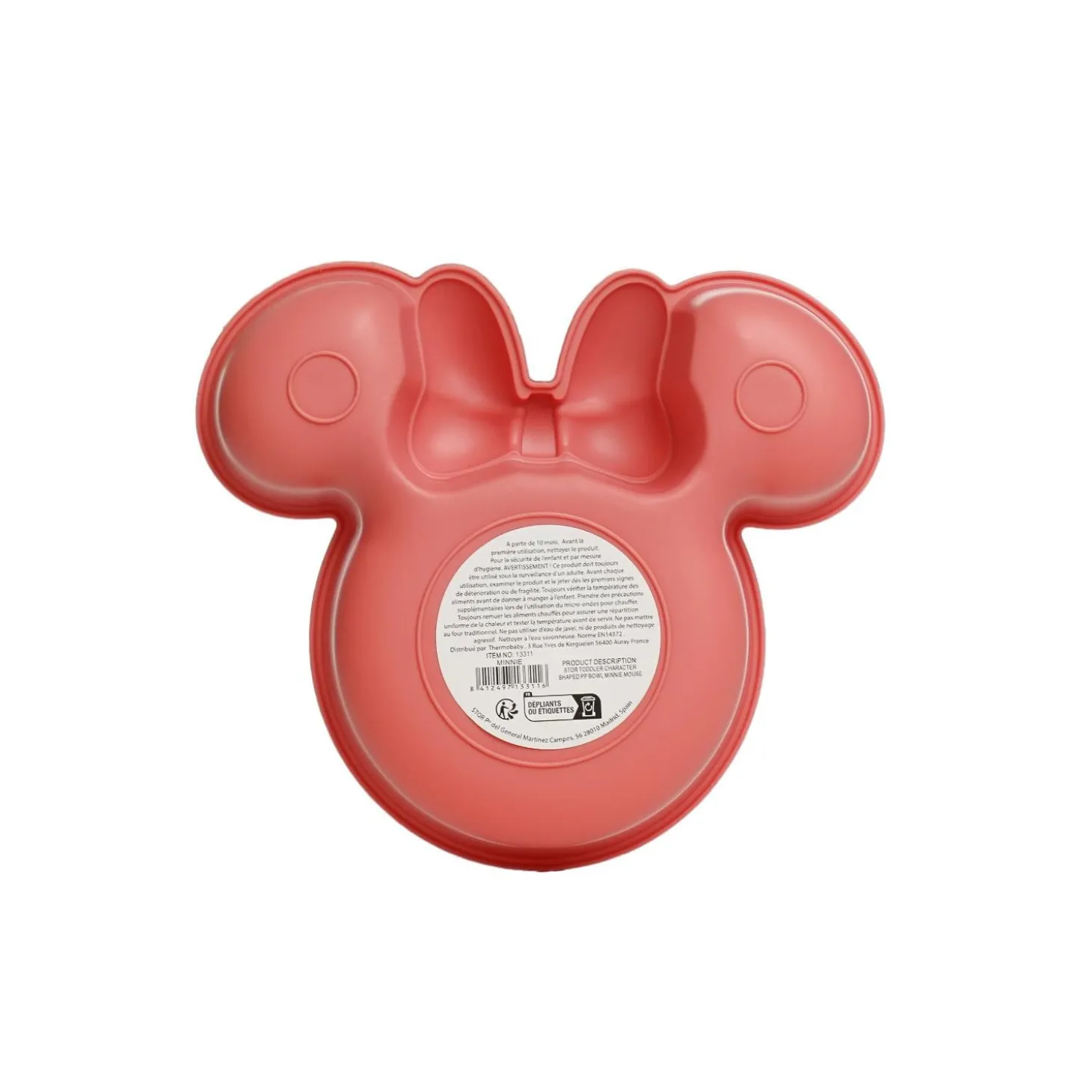 Thermobaby Bol Tête Minnie Rose