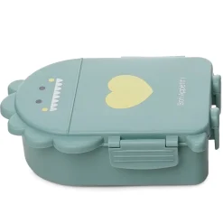 Thermobaby Boîte à goûter Dino Vert sauge