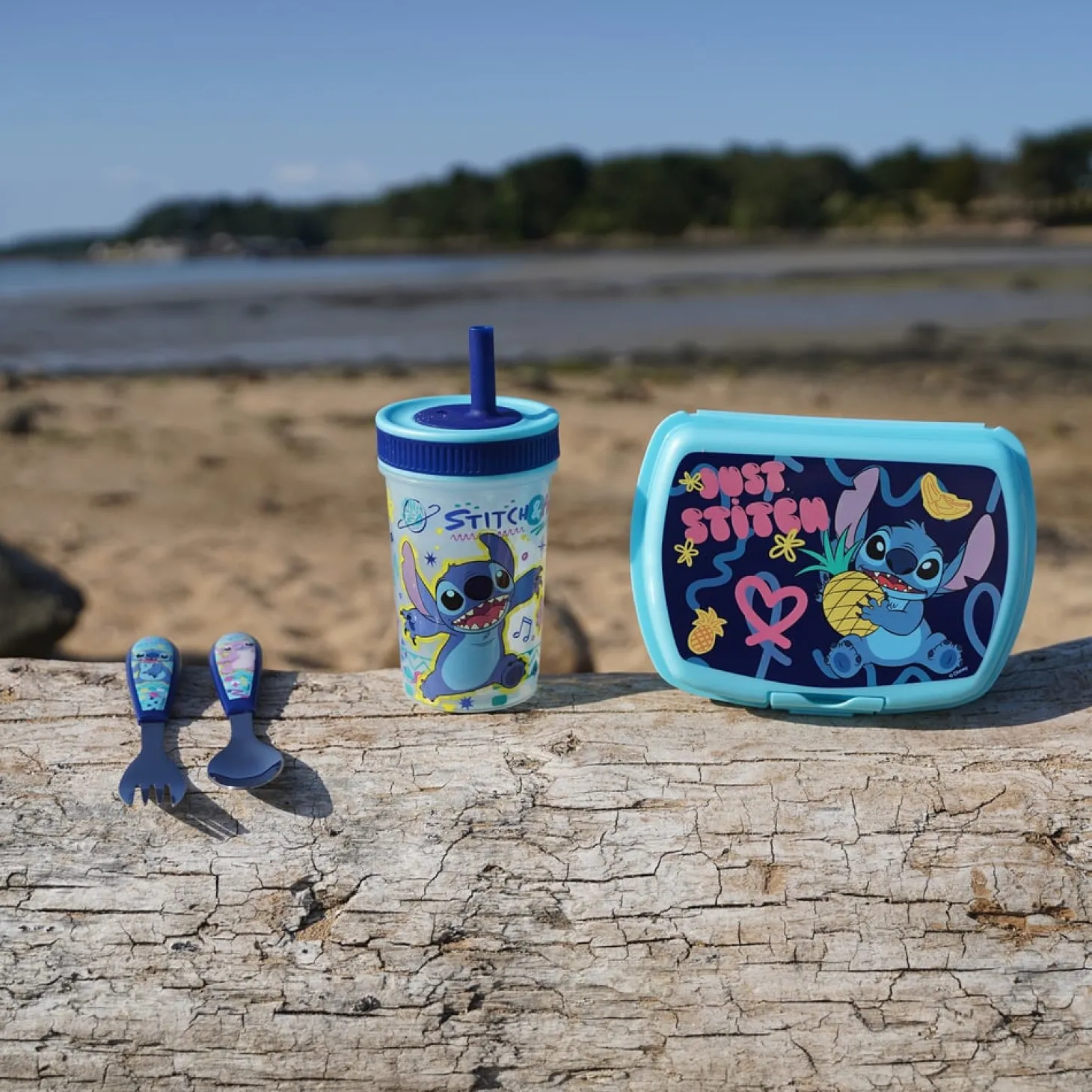 Thermobaby Boîte à goûter Lilo & Stitch Bleu