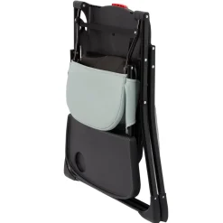 Thermobaby Chaise haute pliable handy Noir Et Vert Sauge