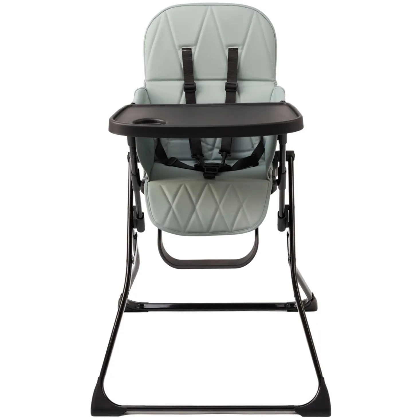 Thermobaby Chaise haute pliable handy Noir Et Vert Sauge